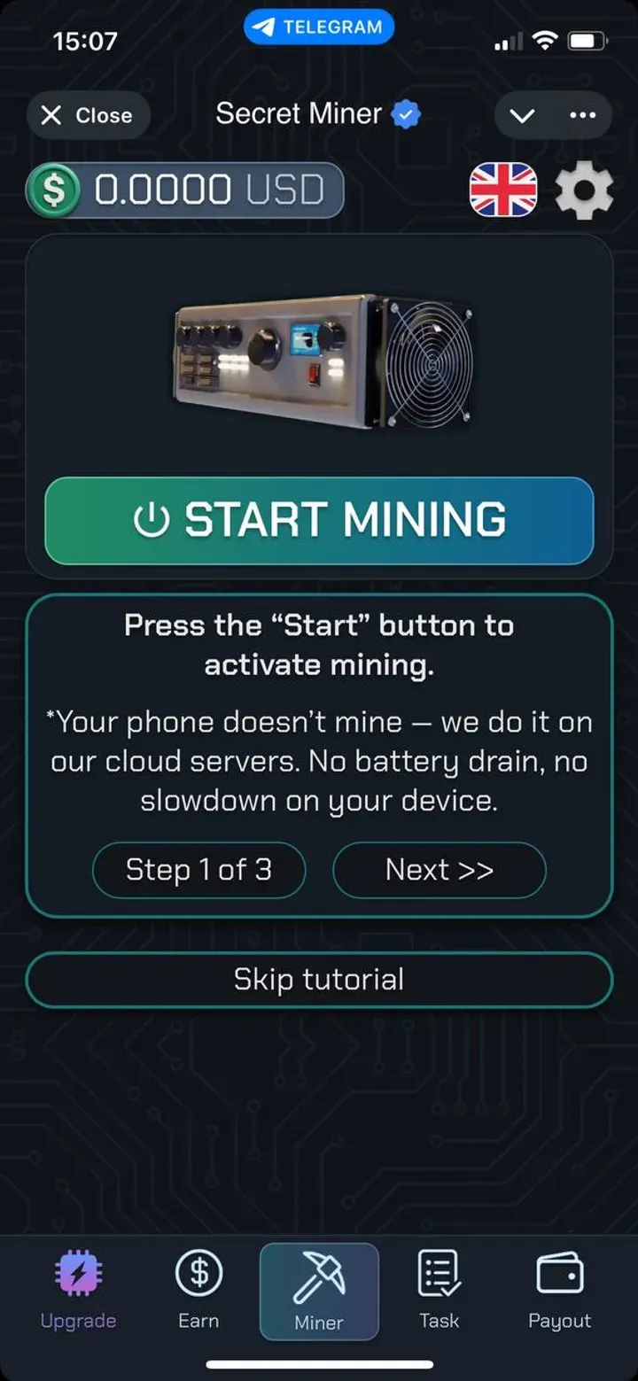 secretminerbot