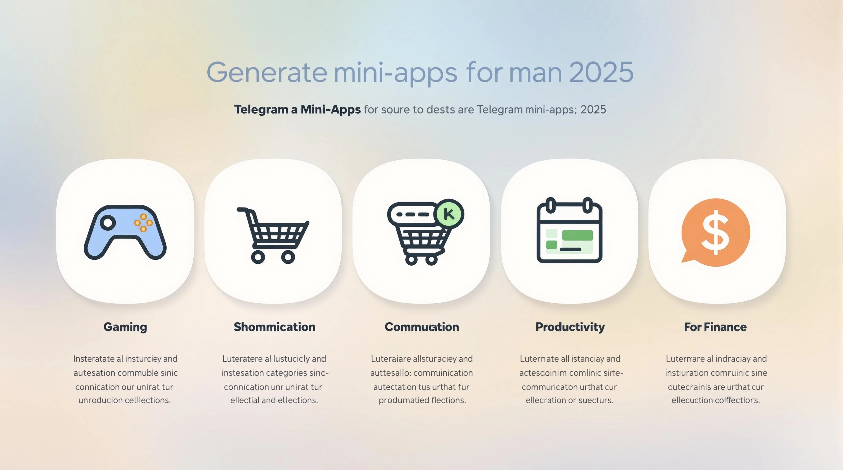 📊 5 Most Profitable Telegram Mini App Categories in 2025
