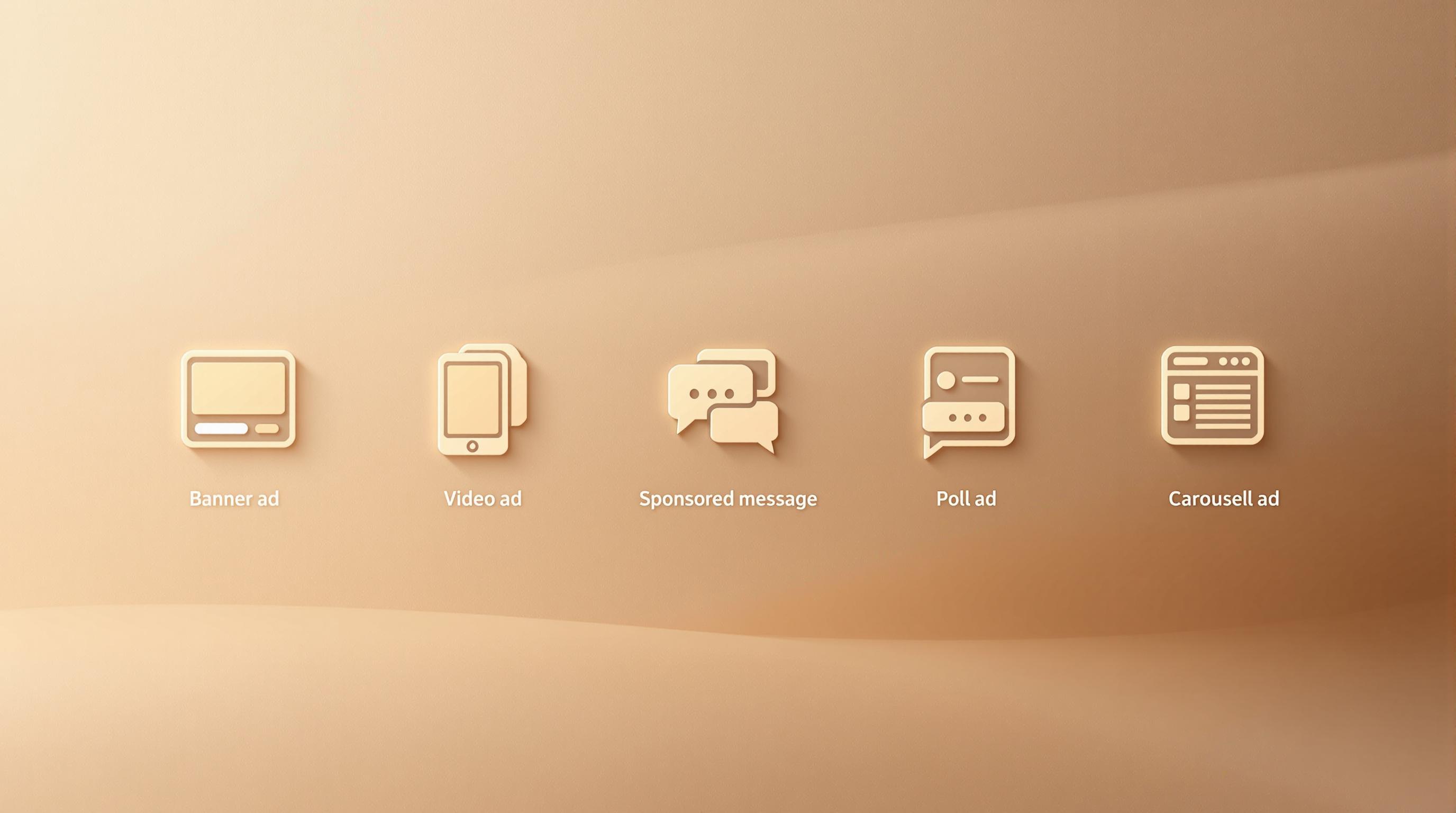 5 Ad Formats for Telegram Mini Apps