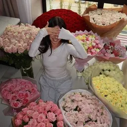 Добавь букет на фото | Сделай селфи с букетом