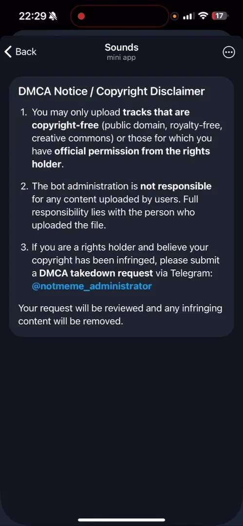 Окно оплаты Telegram Stars за связь с администратором
