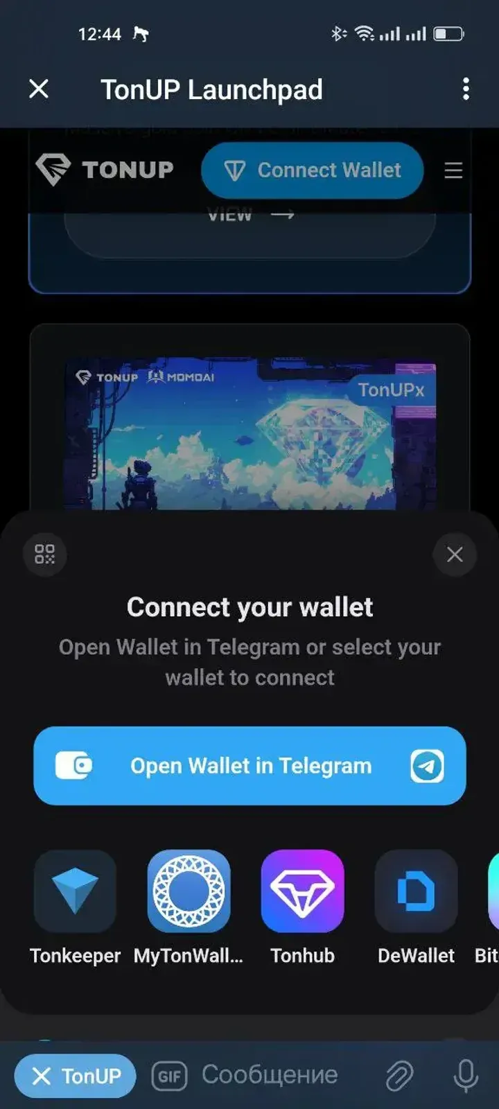 tonup_launchpad_bot