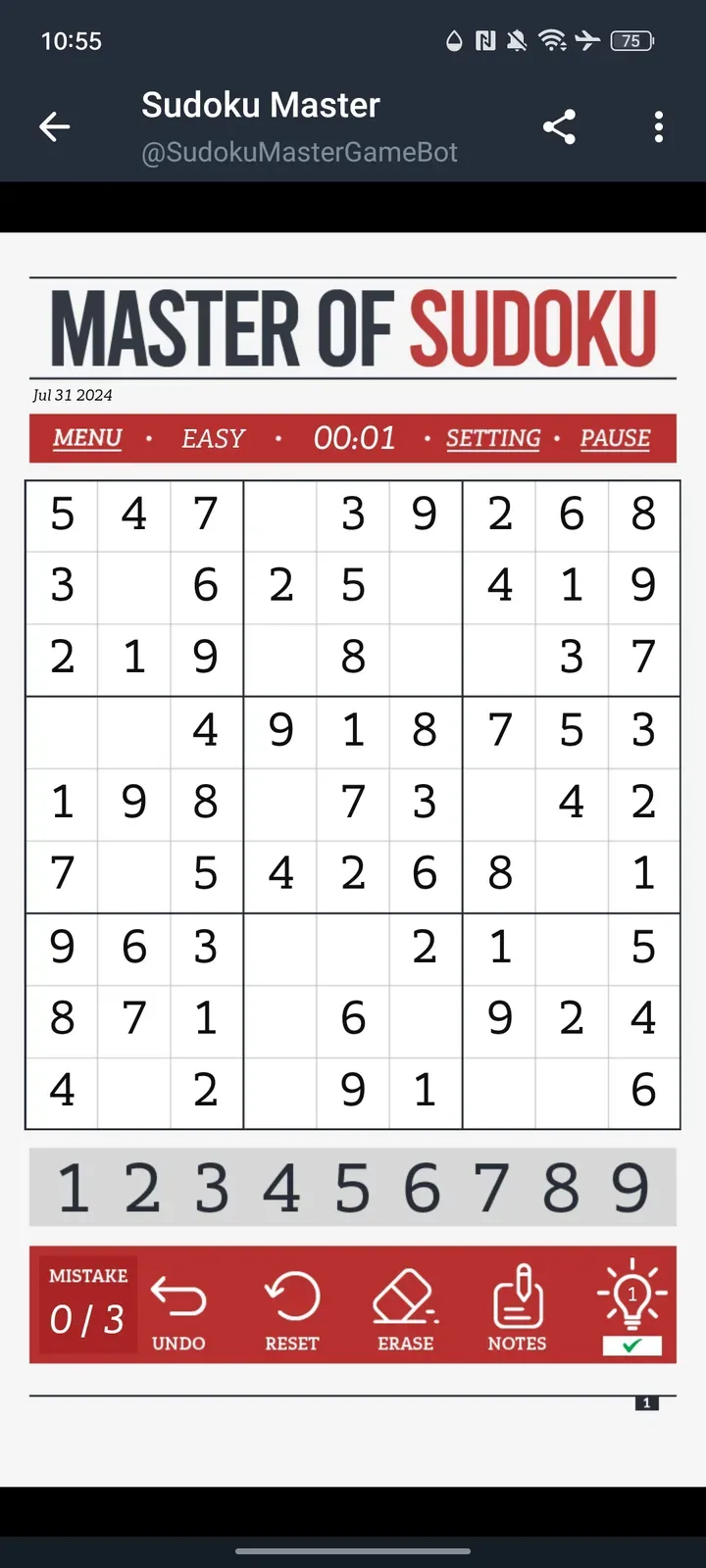 sudokumastergamebot