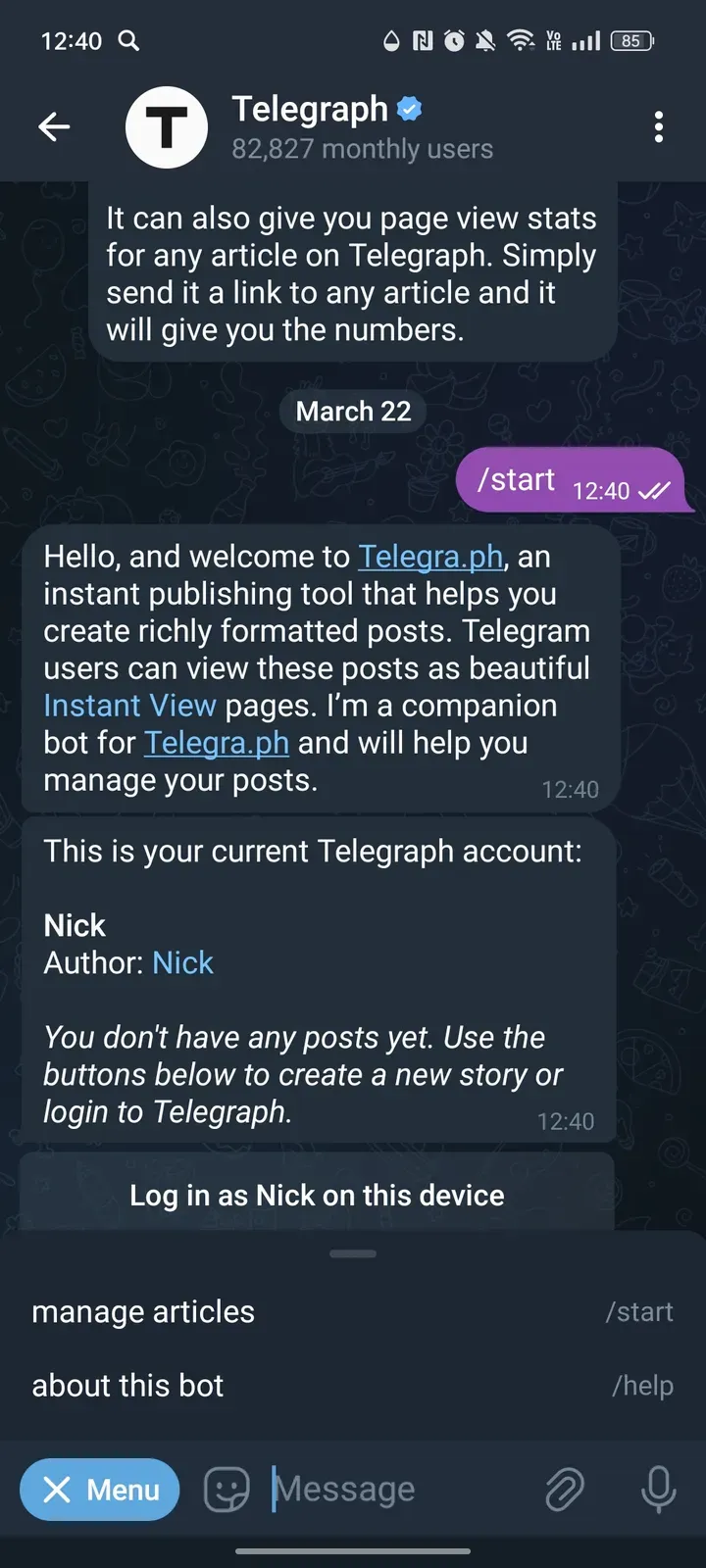 telegraph