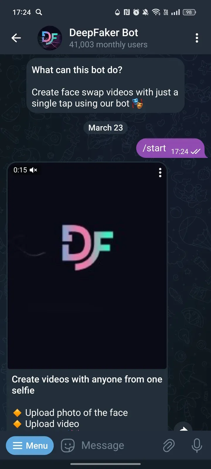 deepfakerbot