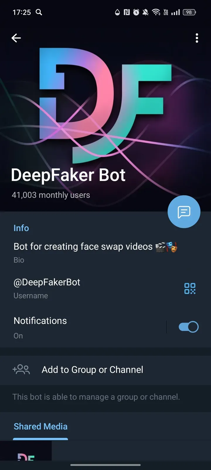 deepfakerbot