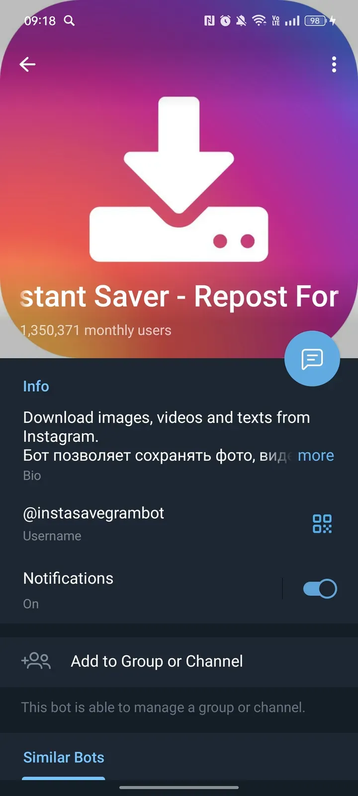 instasavegrambot
