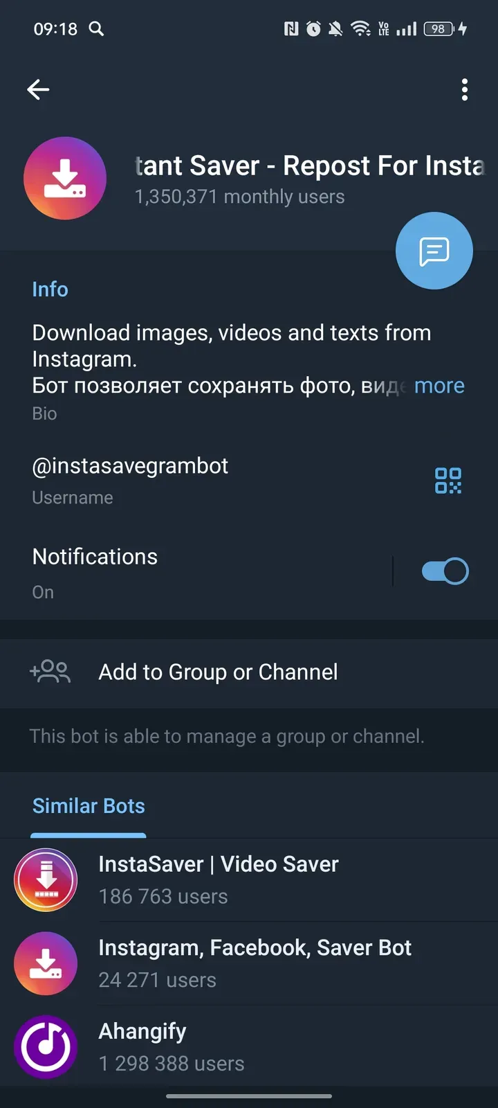 instasavegrambot