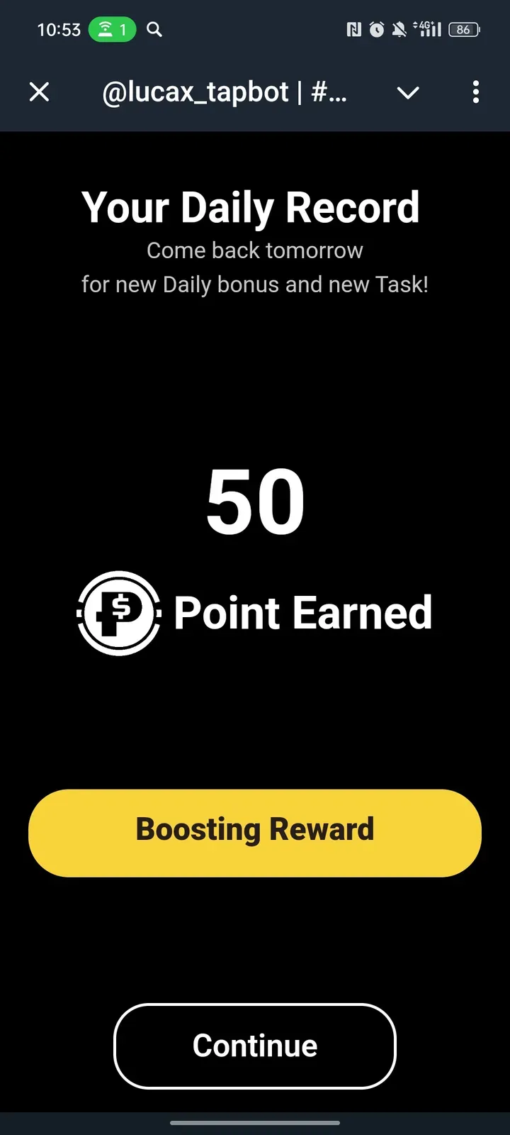 lucax_tapbot