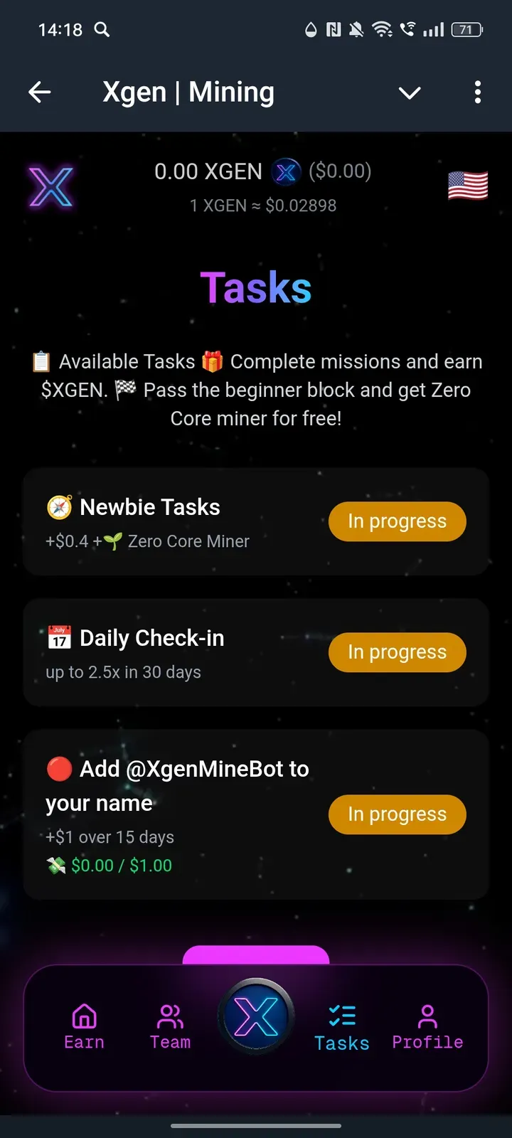 xgenminebot