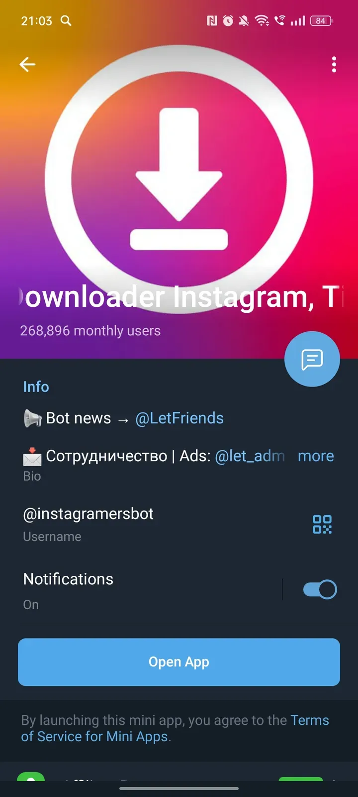 instagramersbot