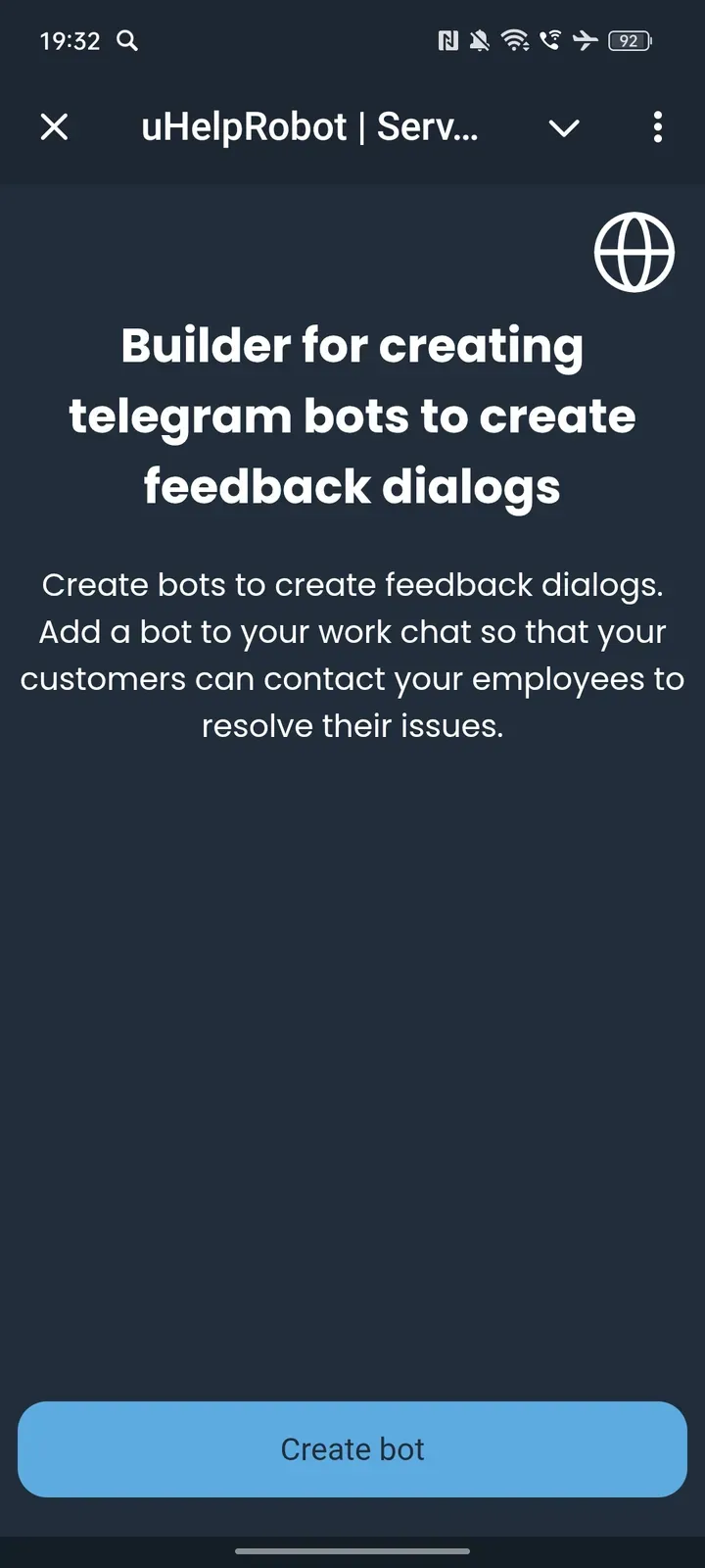 uhelprobot