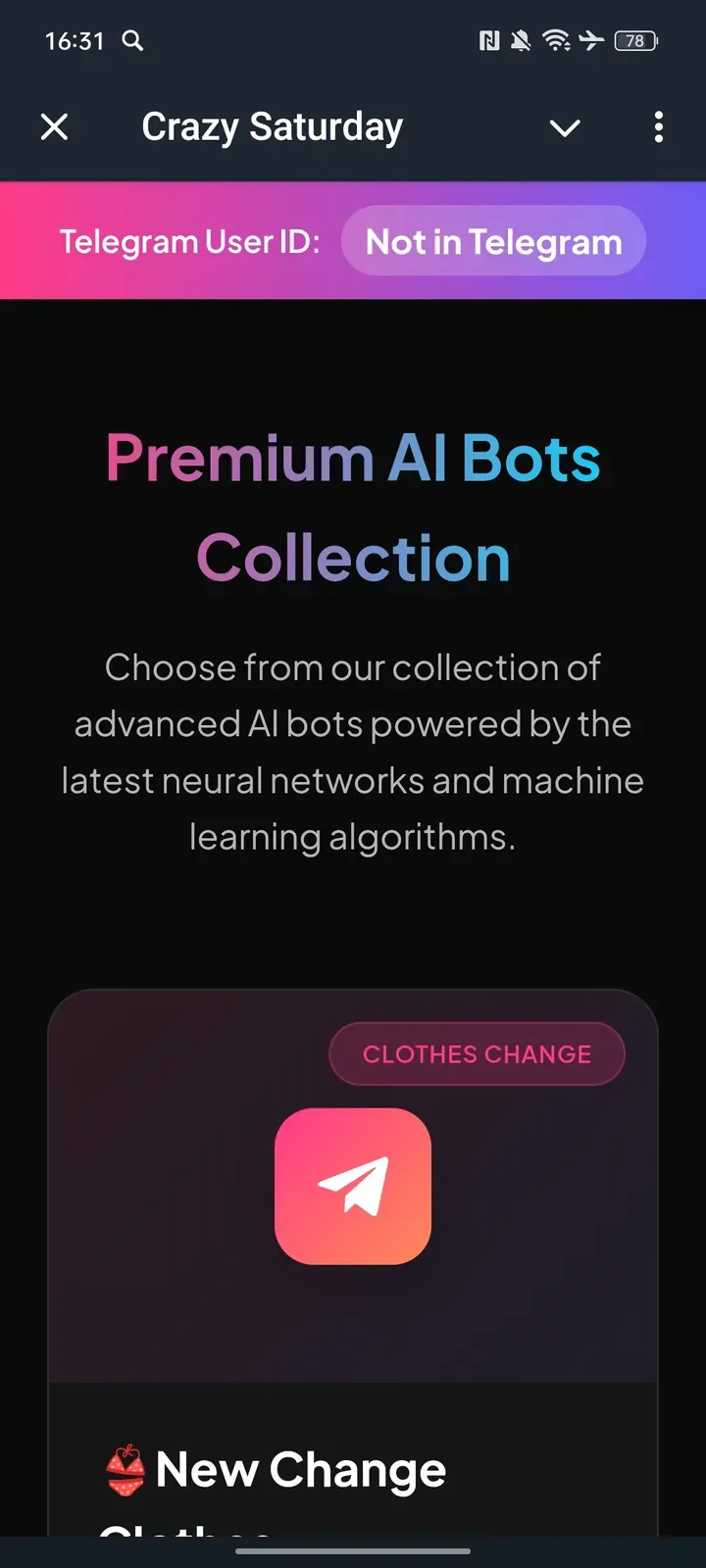 crazysaturdaybot