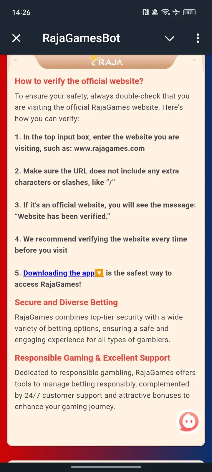 rajagamesbot