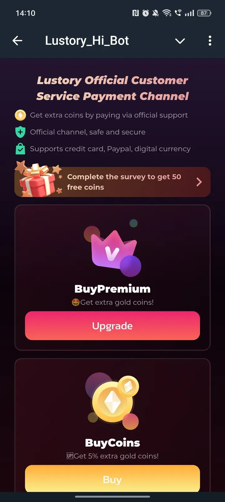 lustoryhibot