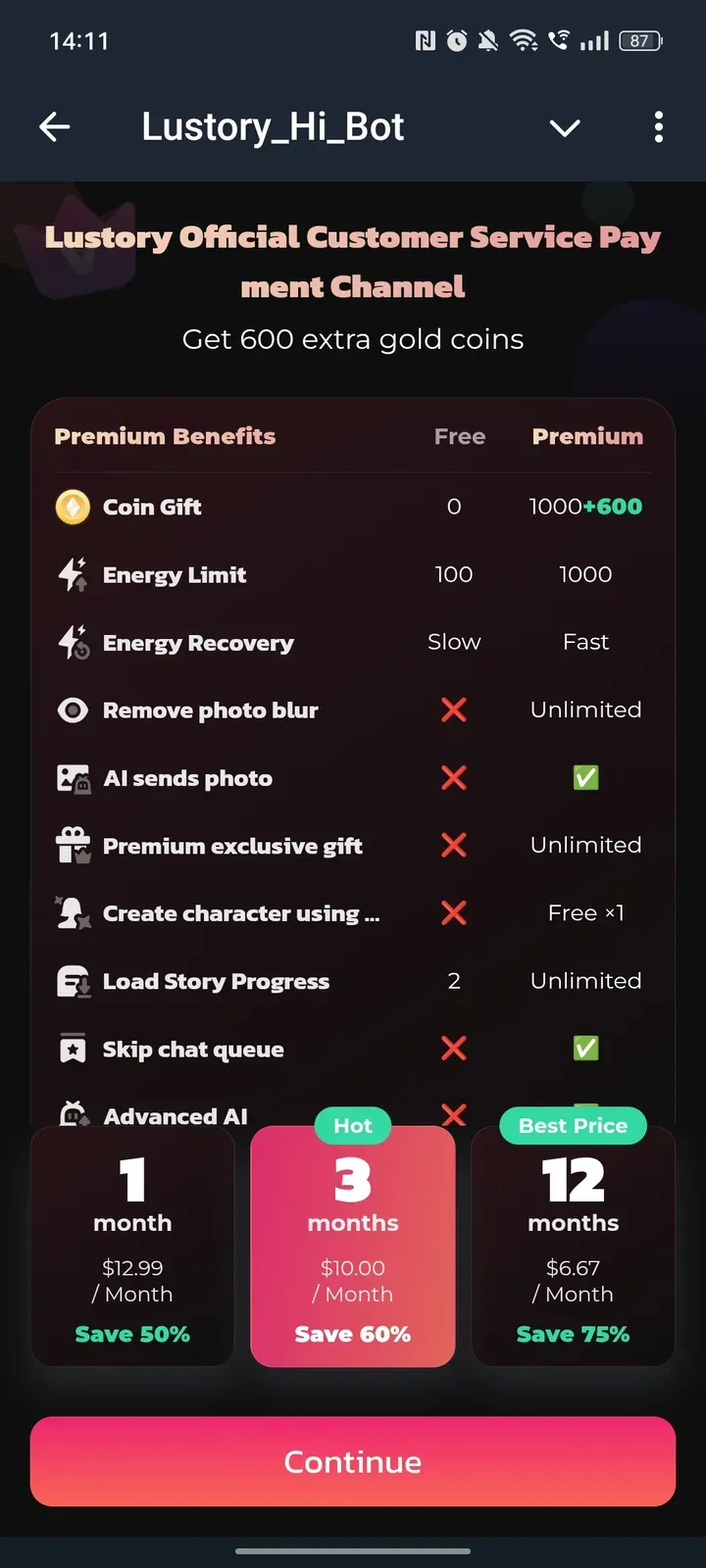 lustoryhibot