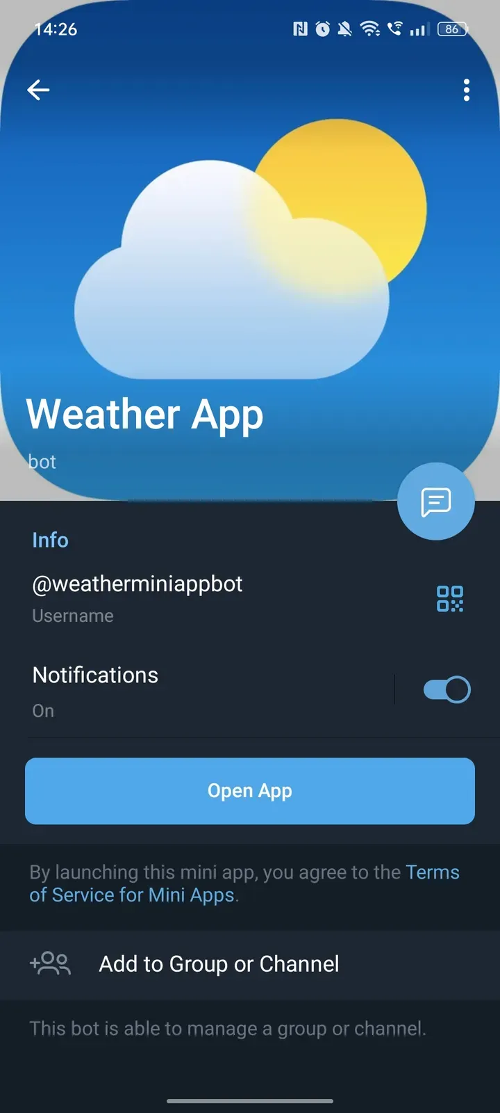 weatherminiappbot